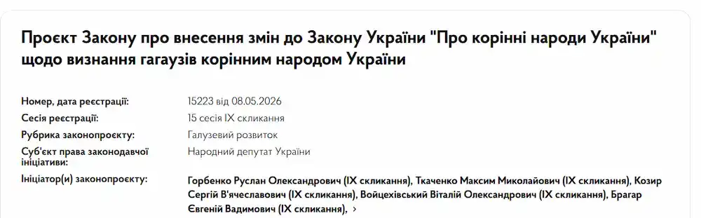 Гагаузи можуть офіційно стати корінним народом України: деталі нового законопроєкту